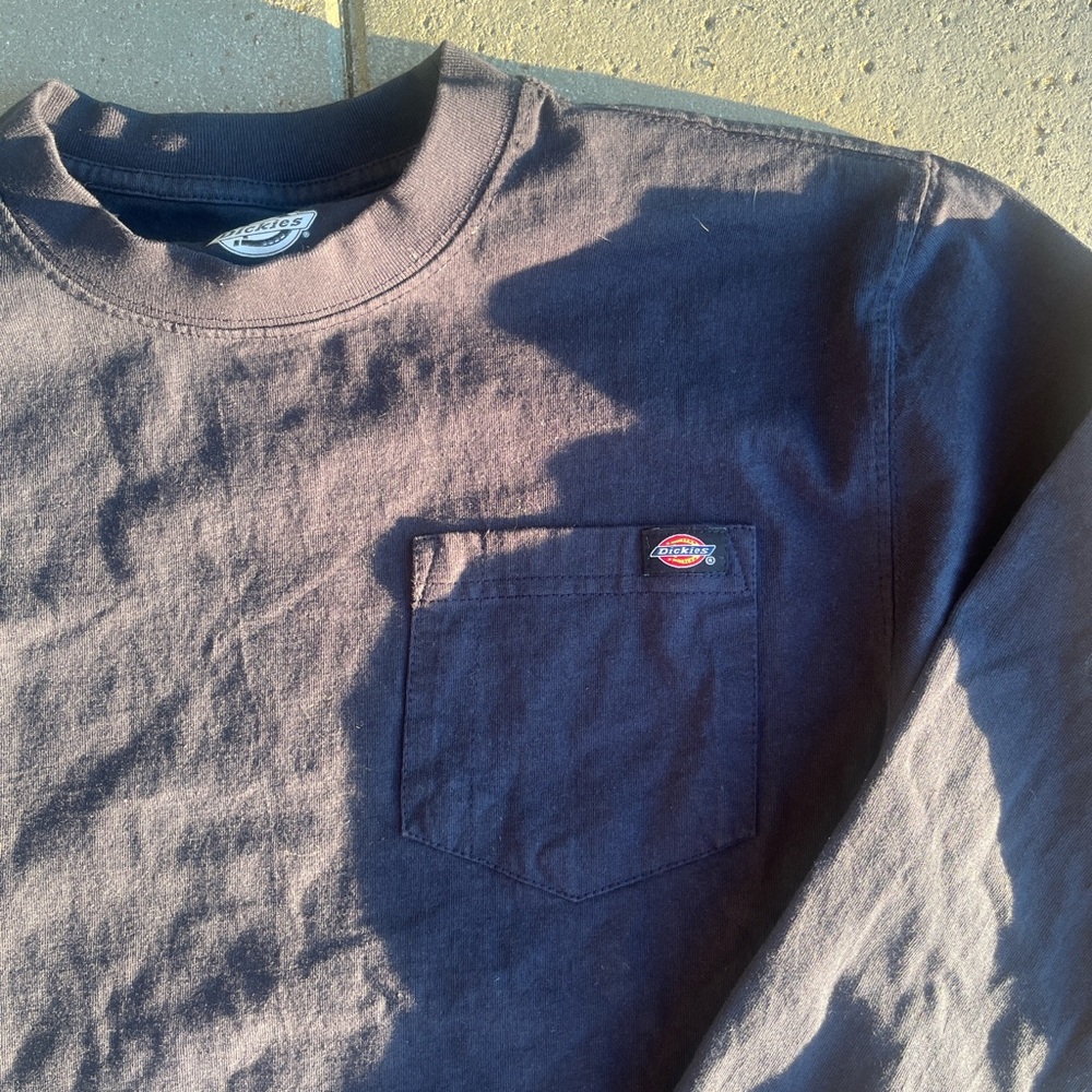 Dickies BLACK long sleeve shirt/ crewneck